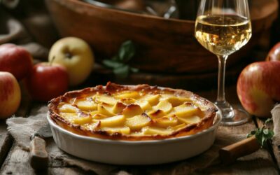 La douceur rustique du Limousin : découvrez la flognarde aux pommes traditionnelle